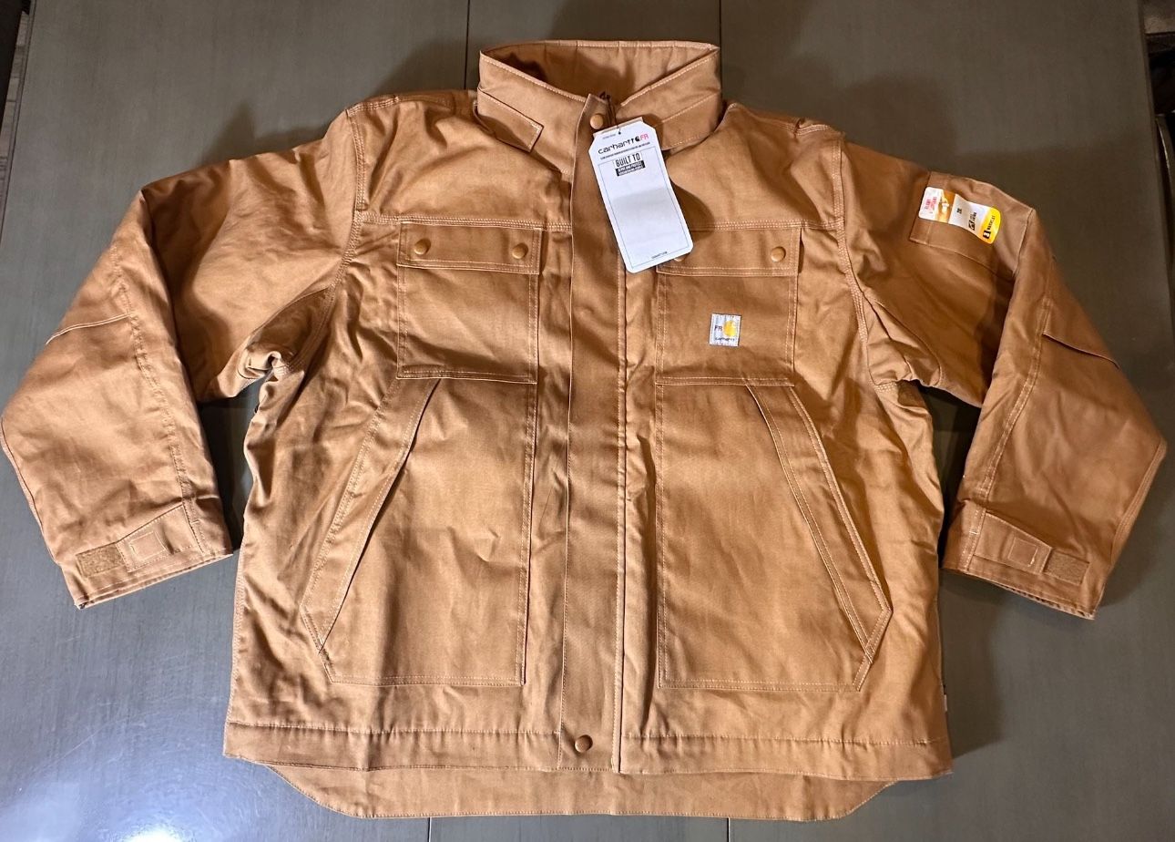 New w tags: Carhartt Men's Flame Resistant Full Swing Relaxed Fit