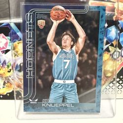 2025 Topps Flagship - Kon Knueppel #204 Team Color Border SSP Rookie Card