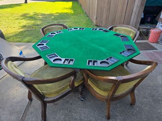 Game Table with Poker Top!