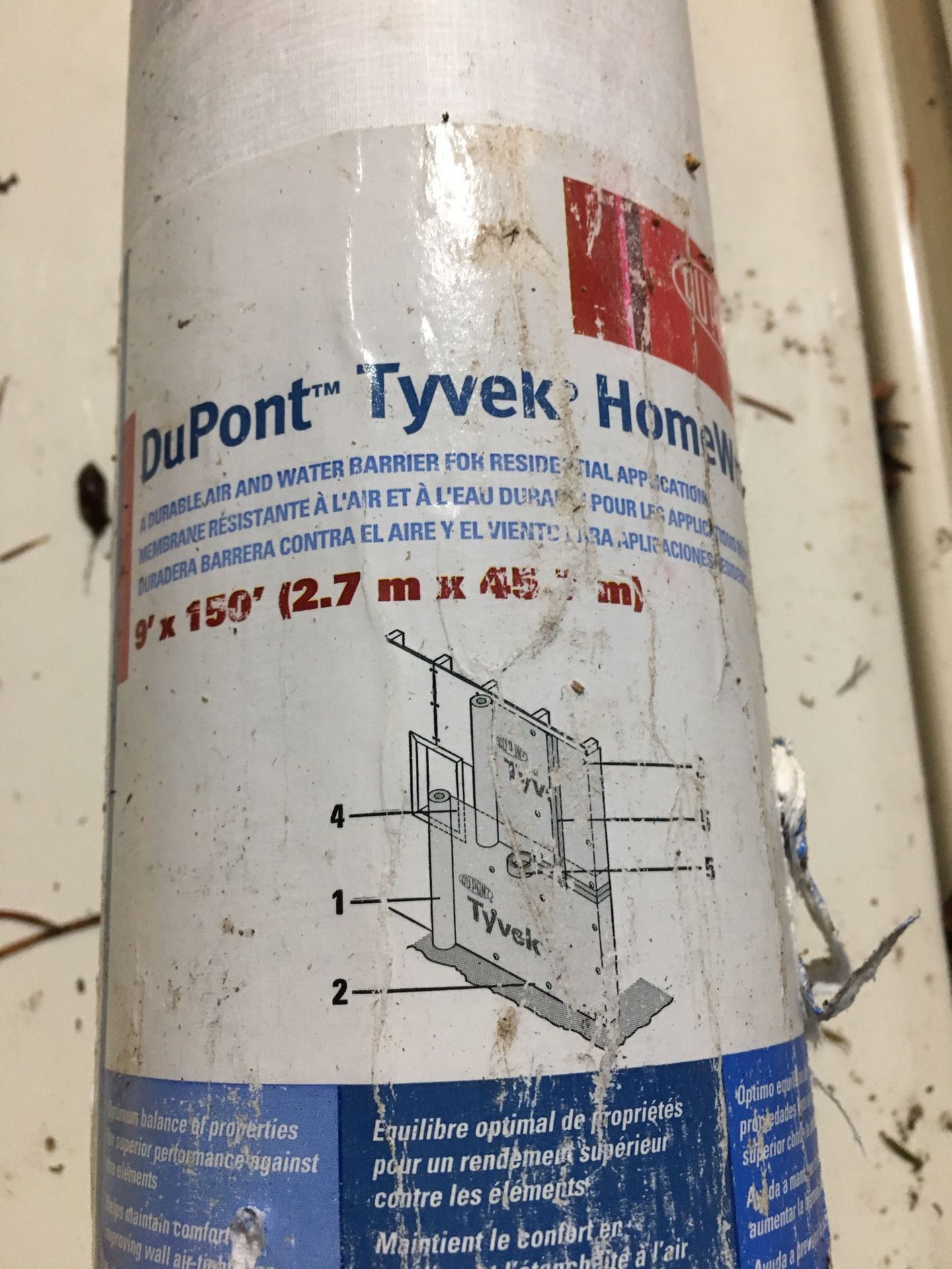 Tyvek House wrap 9x150