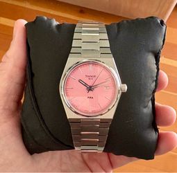 Tissot PRX 35mm Pink Dial w/ alternate strap
