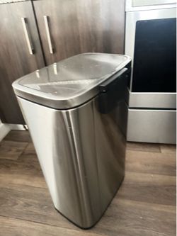 13.2 Gallon (50L) Stainless Steel Step Trash Can