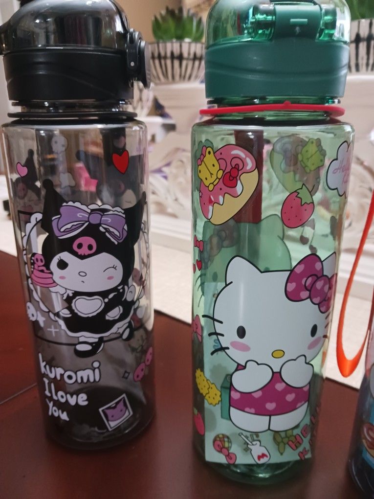 Children's Character Water Bottles