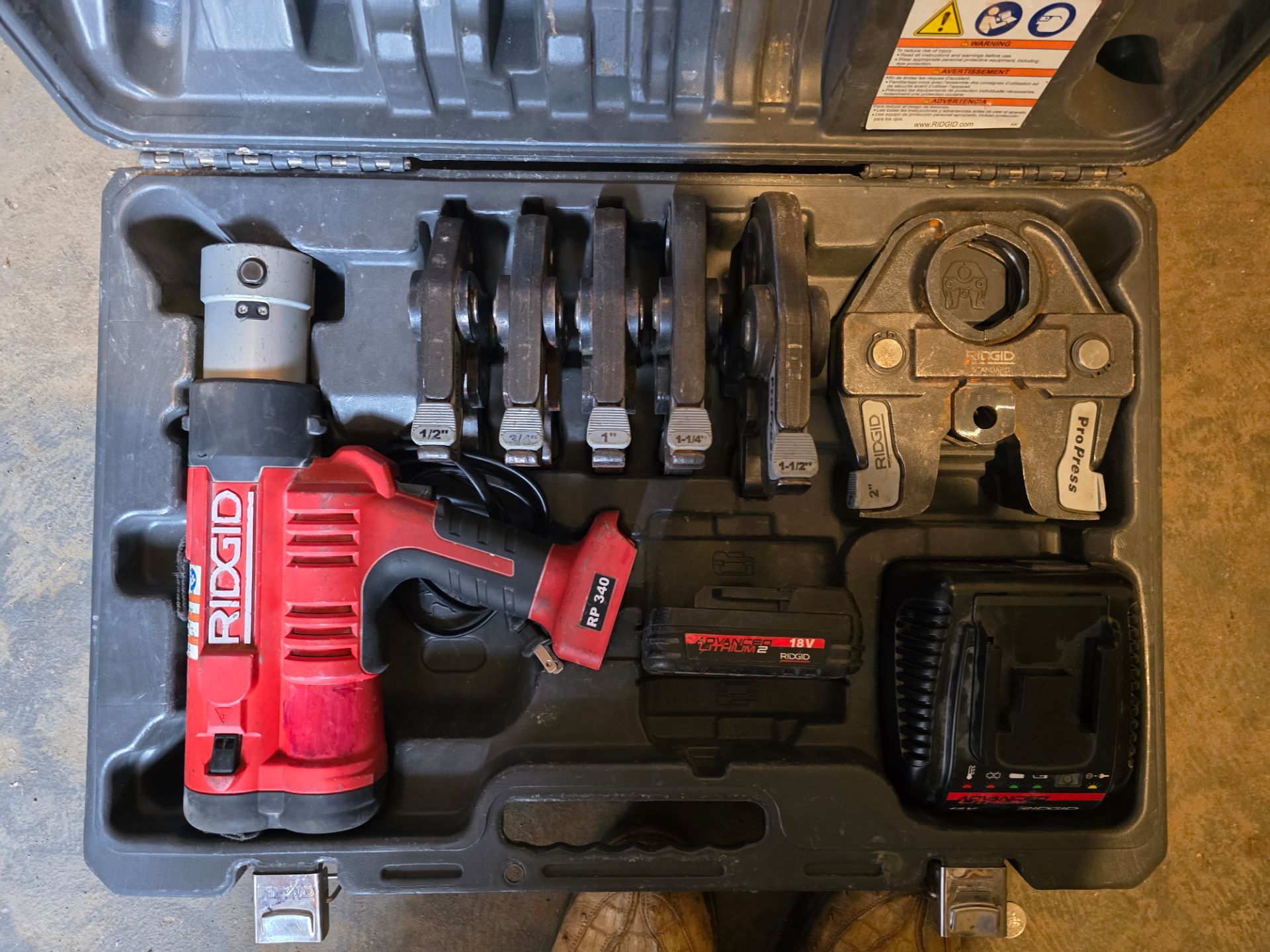 Ridgid rp340 propress