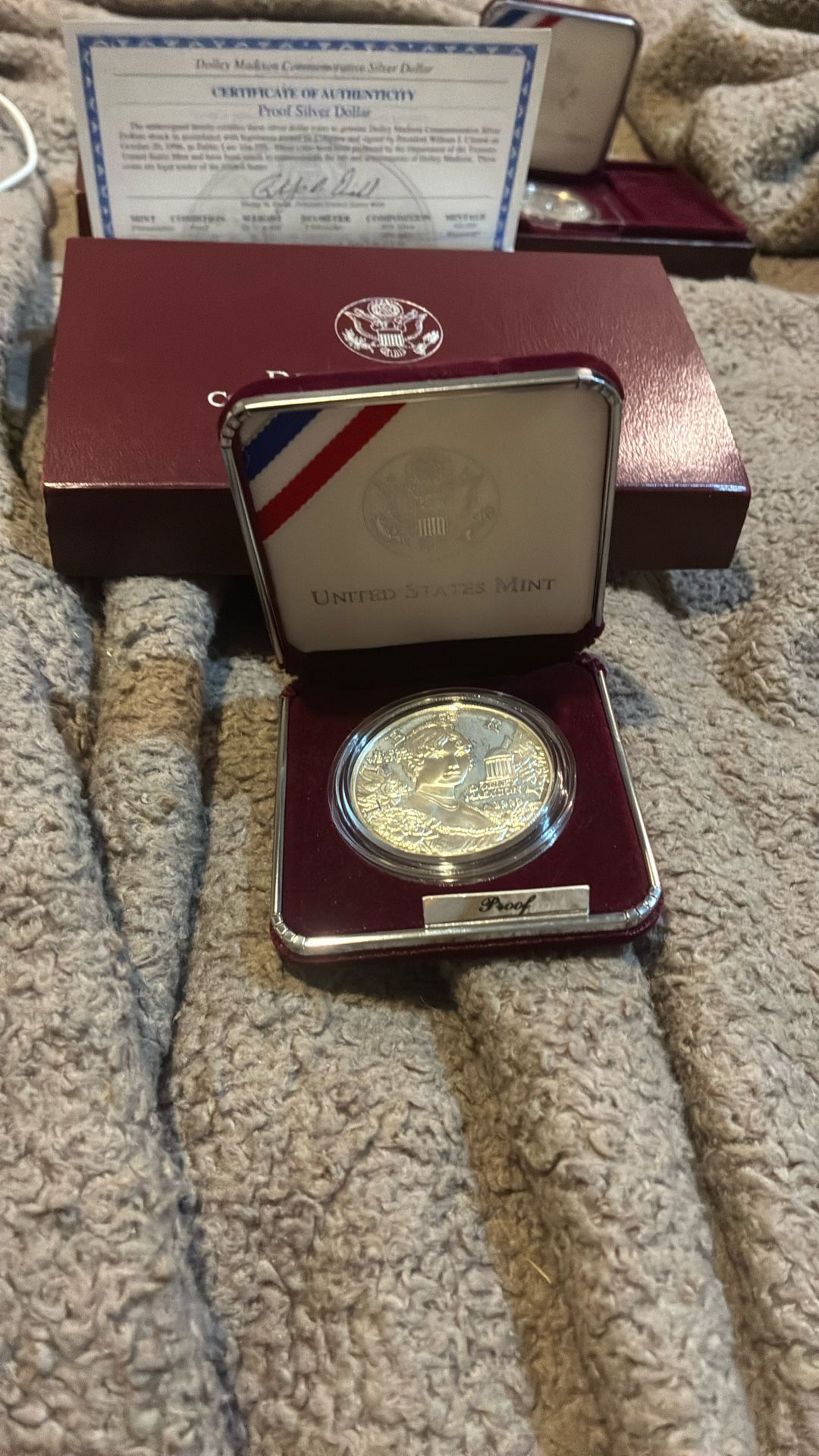 Dolley Madison Commemorative Coin