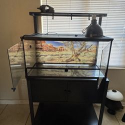 Bearded Dragon Tank With Stand