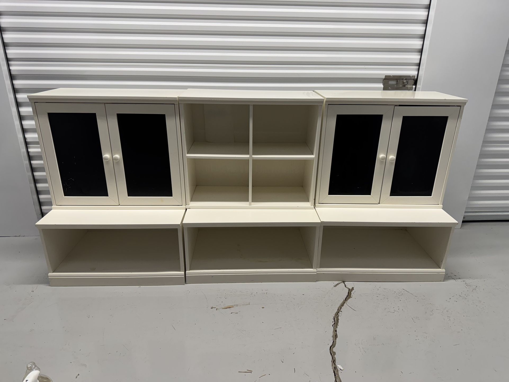 Storage Units (6 Pieces In Total) Modular Wall Storage