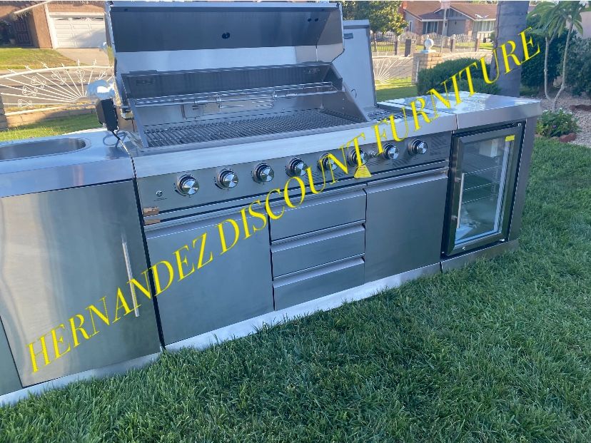 Brand New Island Bbq Grill Propane