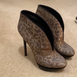 BRIAN ATWOOD Fortosa Metallic Animal Booties