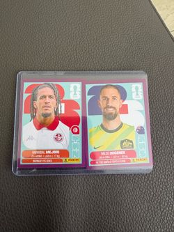 World Cup panini  purple stickers