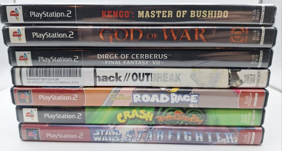 PS2 Game Bundle