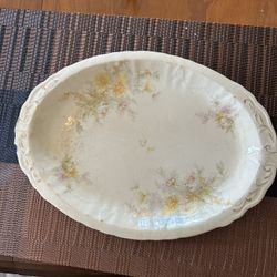 Oval Platter Plate 