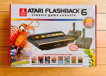 ATARI Flashback 6 Video Game Console (Over 100 Built-in Games!)