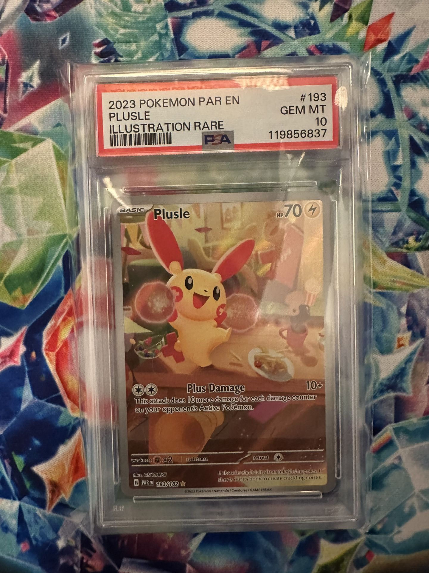 Pokemon Plusle PSA 10