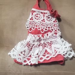 BEAUTIFUL DOG DRESS  SMALL 