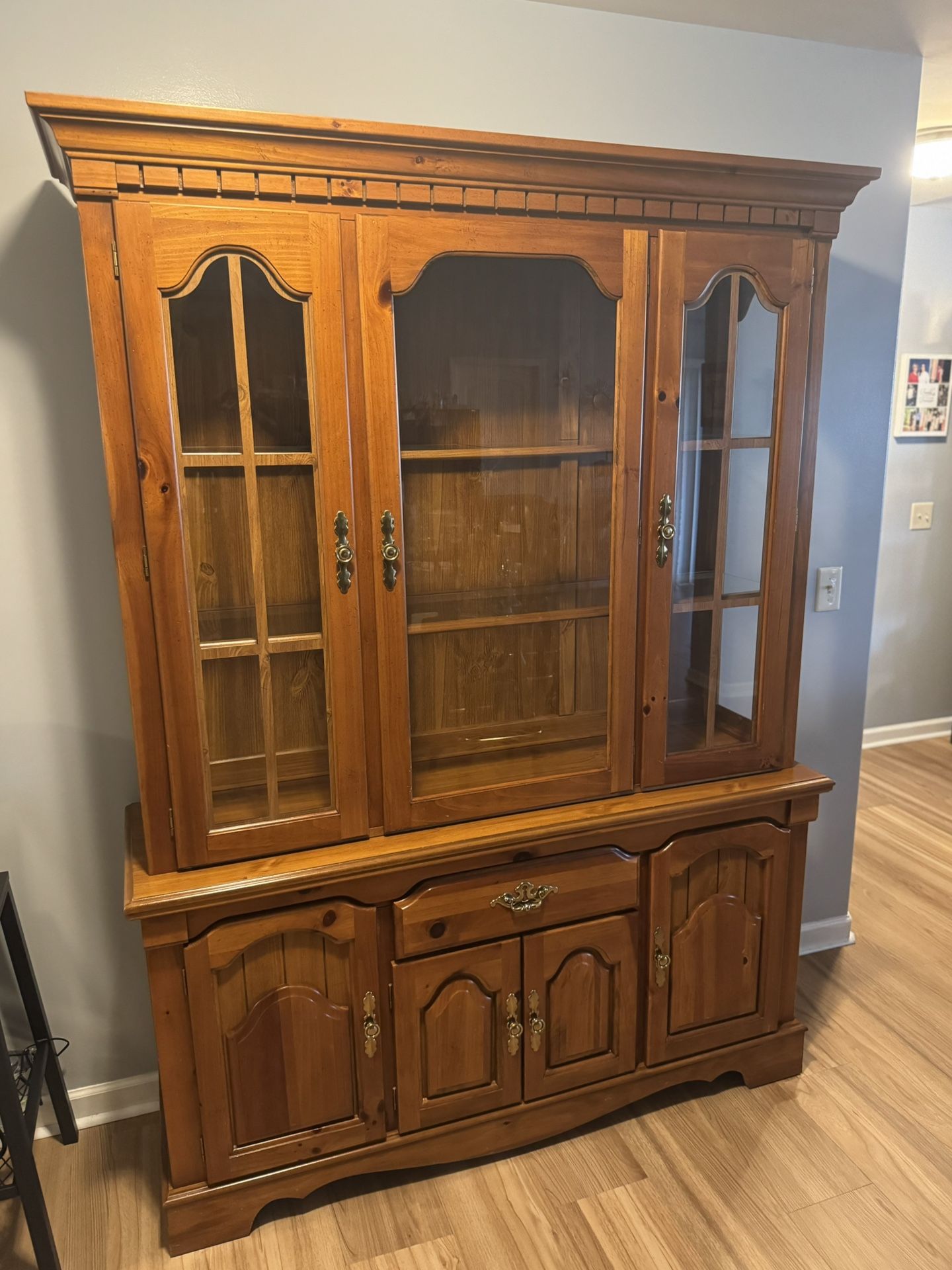 Wooden China Cabinet