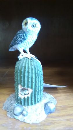 Owl statue