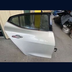 2016-2020 Nissan Maxima Rear Passenger Door Silver