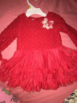 Baby red dress