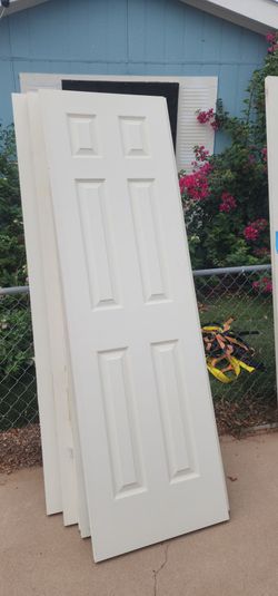 White 6-Panel Interior Doors