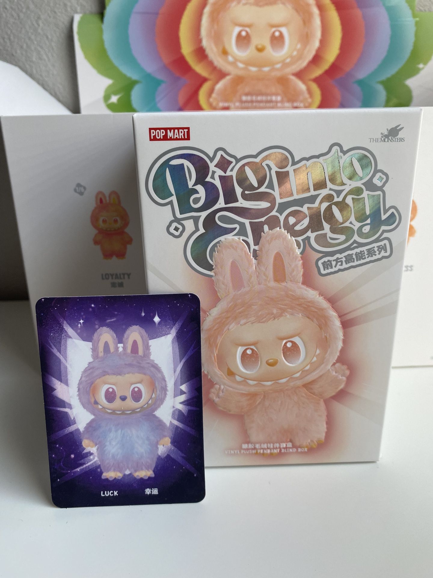 Labubu Big Into Energy Luck
