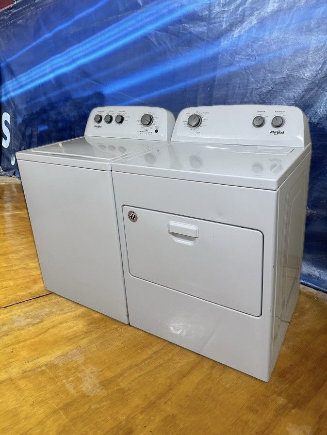Whirlpool Washer And Gas Dryer Free Deliver And Install 3 Month Warranty