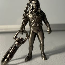 1998 TS Inc. WWE WWF Diecast The Undertaker 2.5" Inch Collectible Key Chain! 
