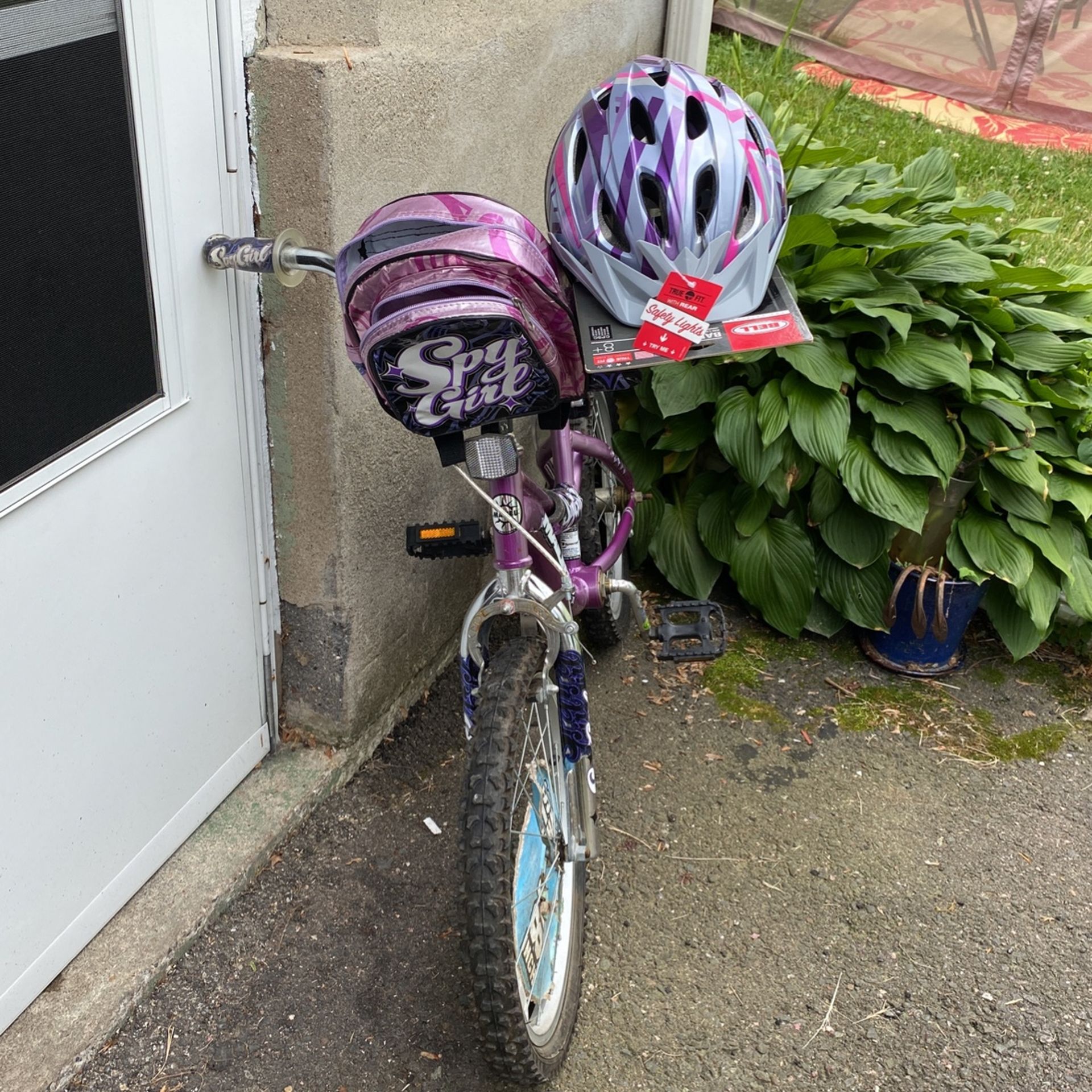 Kids Bike Malibu Spy Girls 18 Inch Wheels