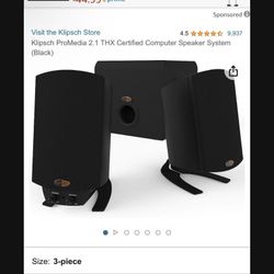 Klipsch speakers + sub