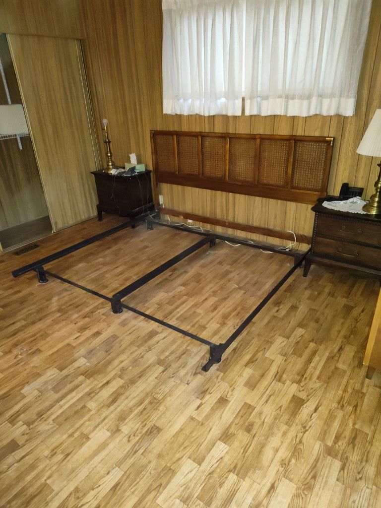 King Bed Frame With Headboard