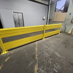 U-Line Modular Structural Metal Partition Barrier For Warehouse
