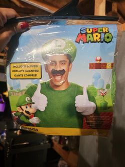 Luigi Hat And Gloves 