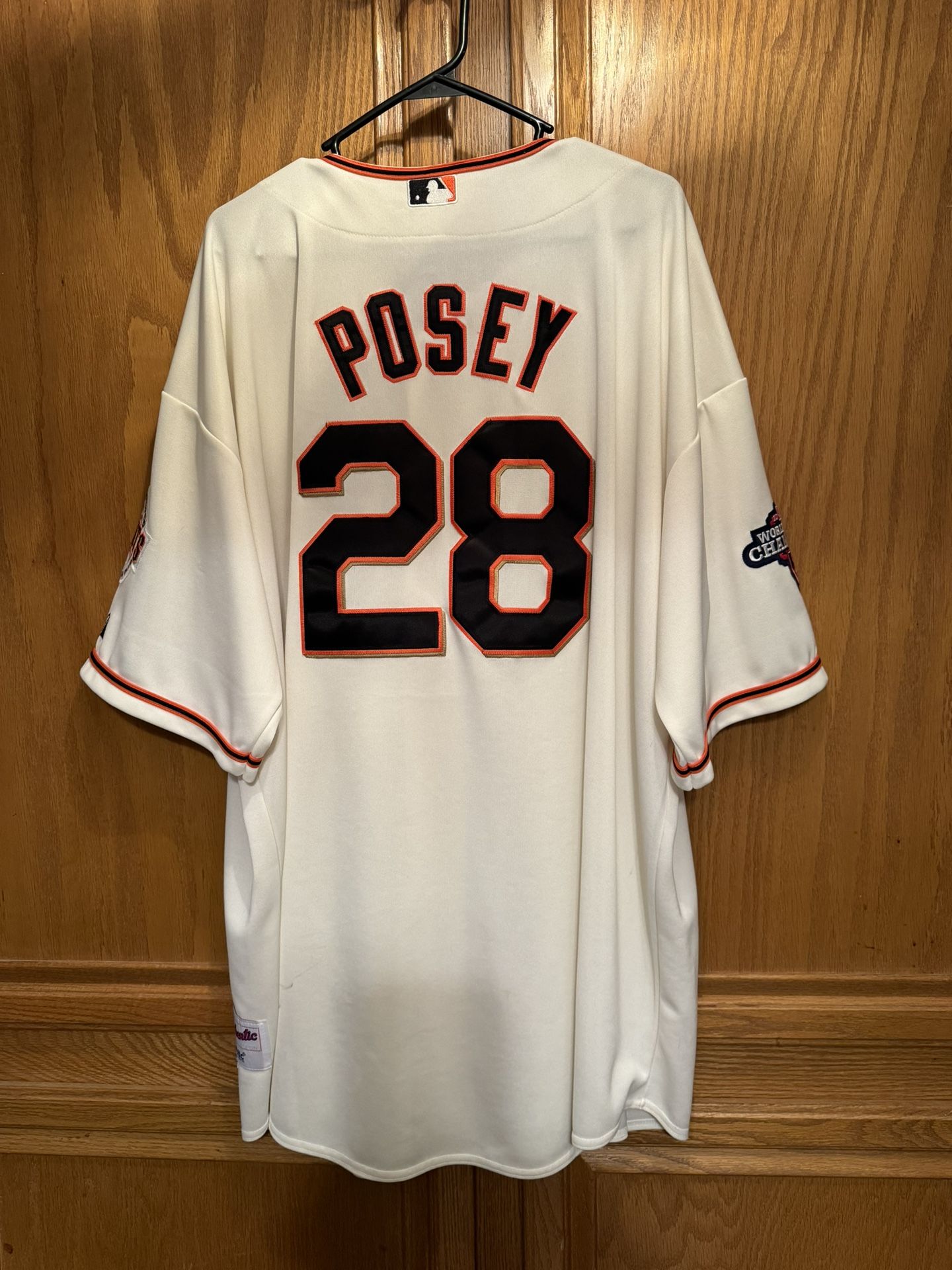 San Francisco Giants Buster Posey Jersey Size 56 2012 World Series