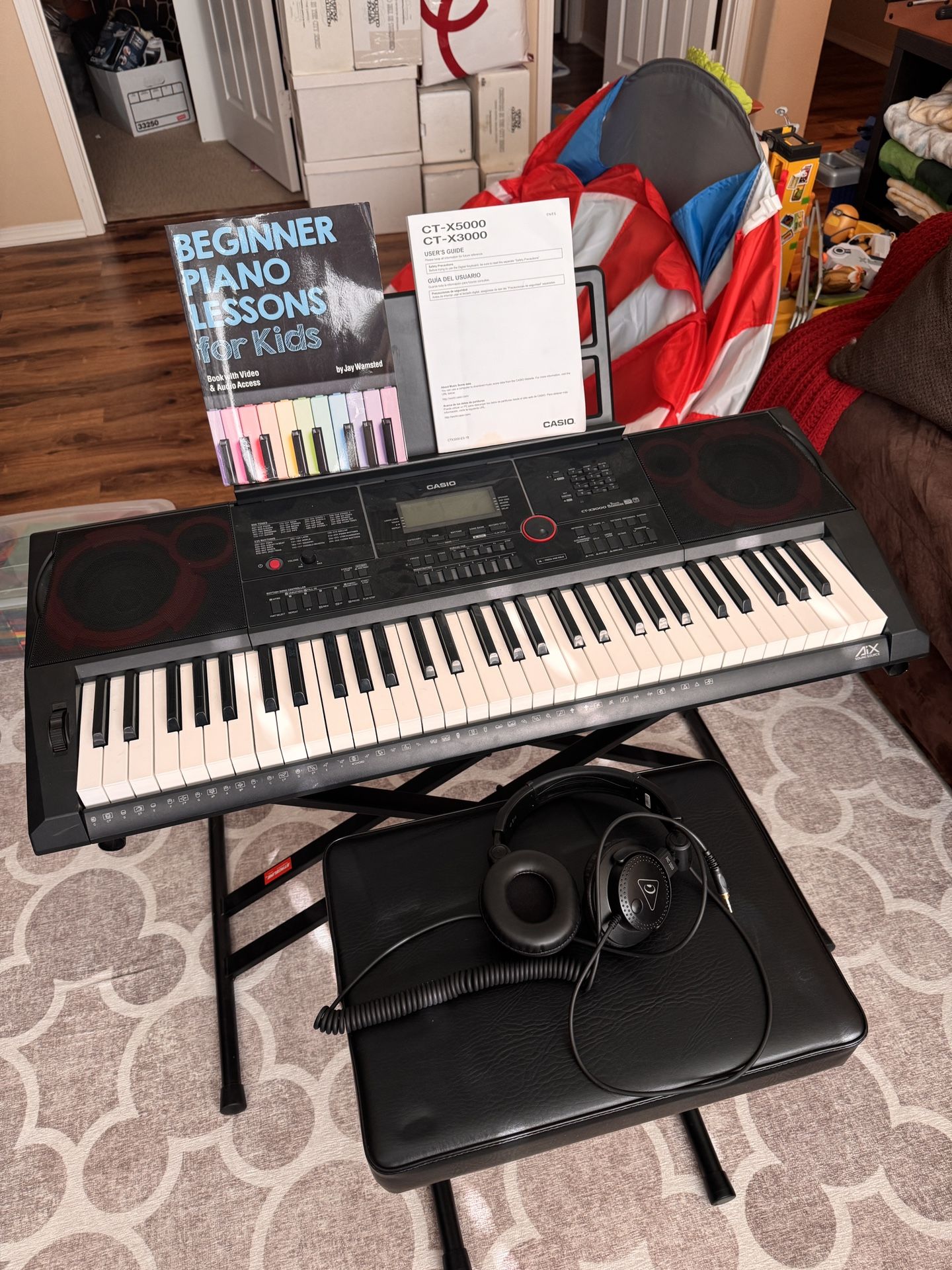 Cassio Electric Keyboard/Piano Ct-x3000