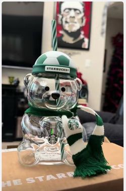 Starbucks soccer bear cup