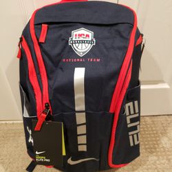 Nike, Bags, Nike Elite Team Usa Basketball Backpack New