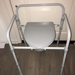 Potty Chair Also Can Be Used In Shower.  Removable Bed Pan