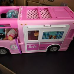 Barbie Transform Bus