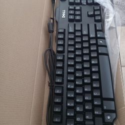 2 New Black DELL Computer Keyboards $10 Each