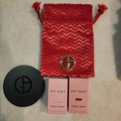 Four Piece Giorgio Armani Travel Set