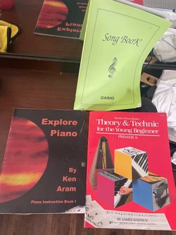 Piano Instruction Books