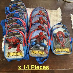 Spider-Man Child Bags, Goody Bags, Cards