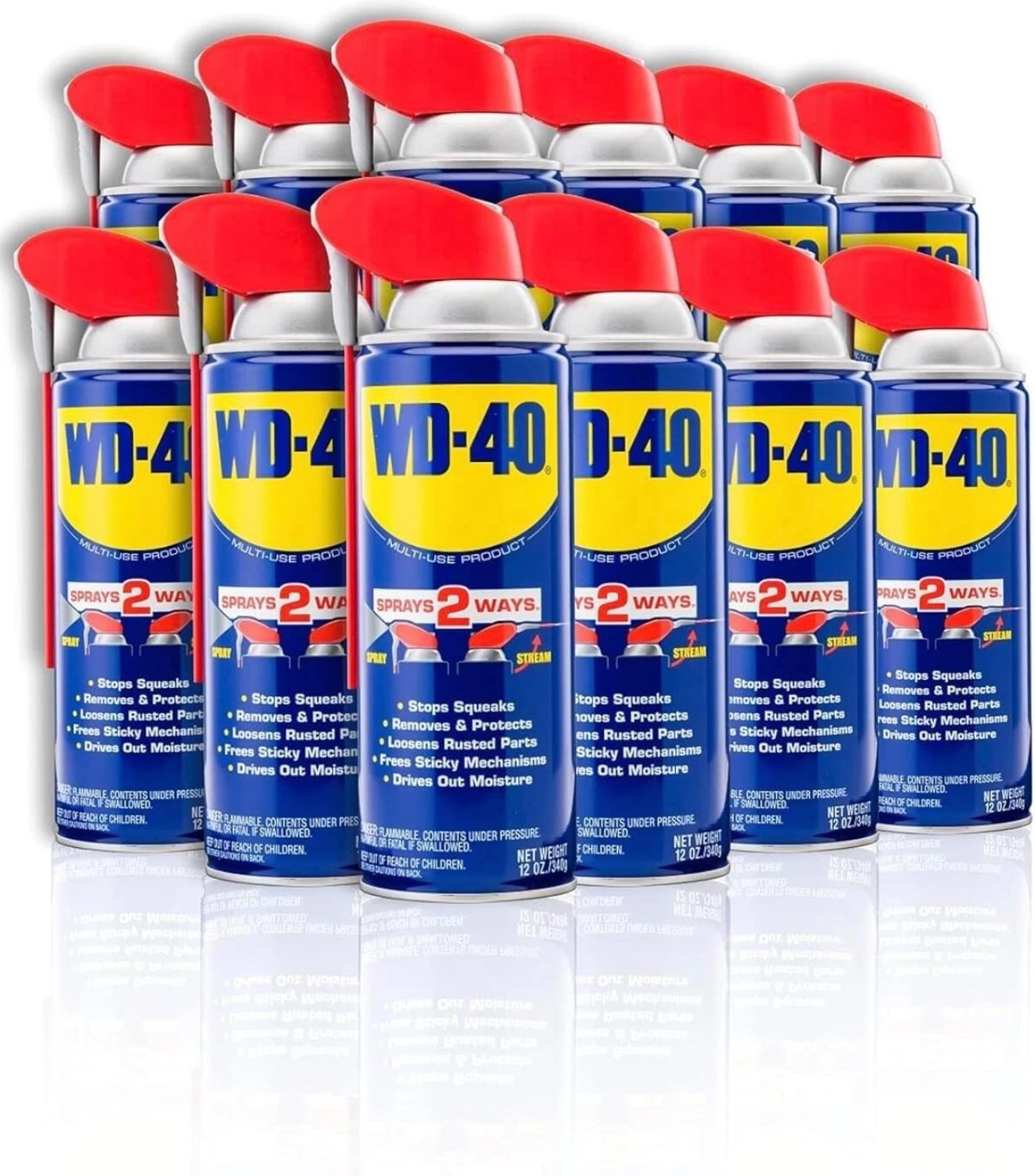 12 Pack Of 11oz WD-40