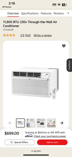 Trough the wall A/C