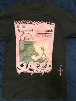 Travis Scott Cactus Jack x Fragment T-Shirt Size Small