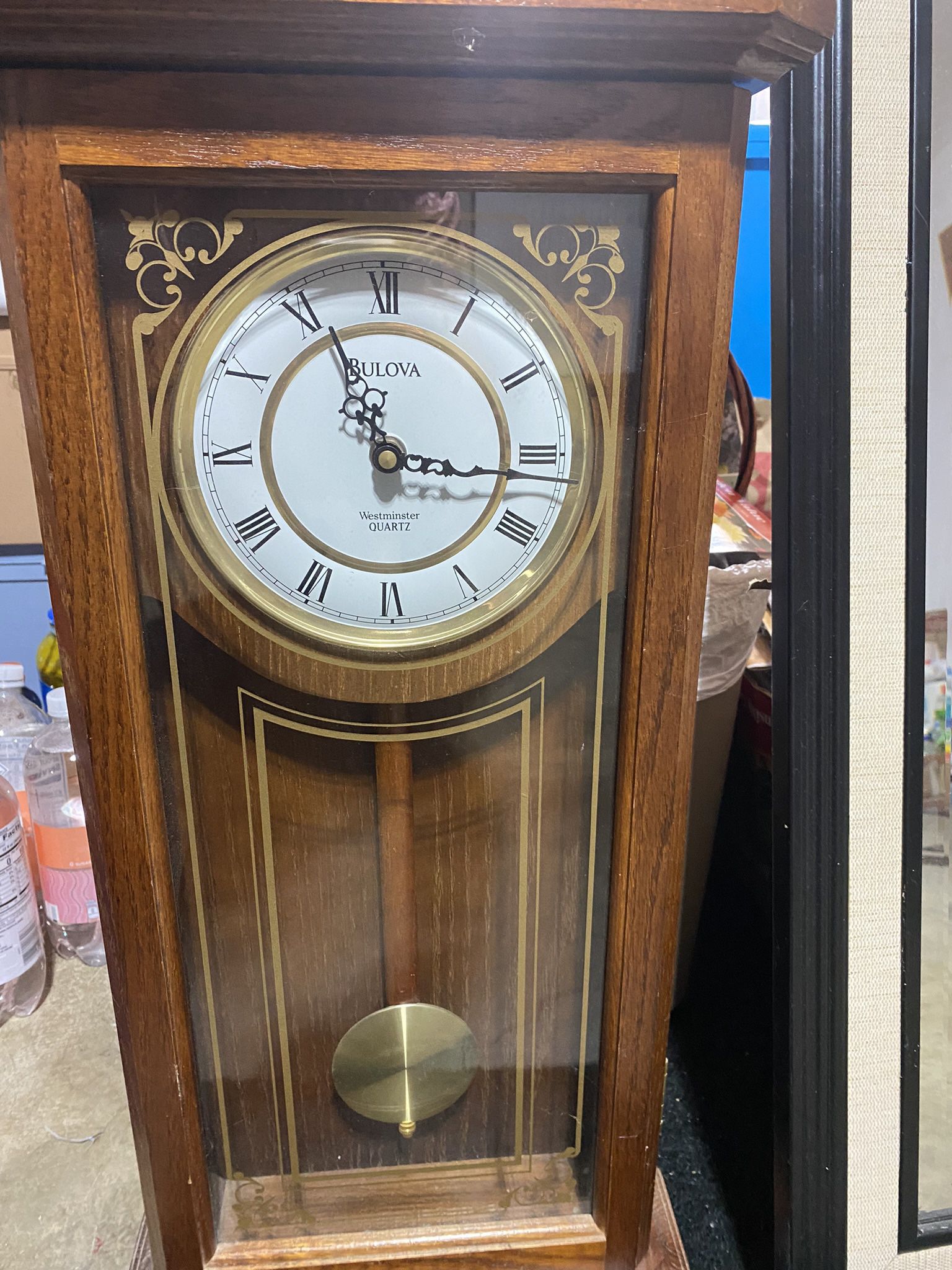 Bulova Clock Vintage 