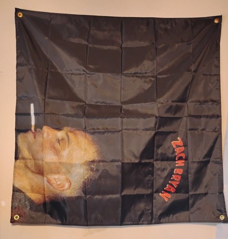 Zach Bryan Banner 3.5 x 3.5 Ft NEW