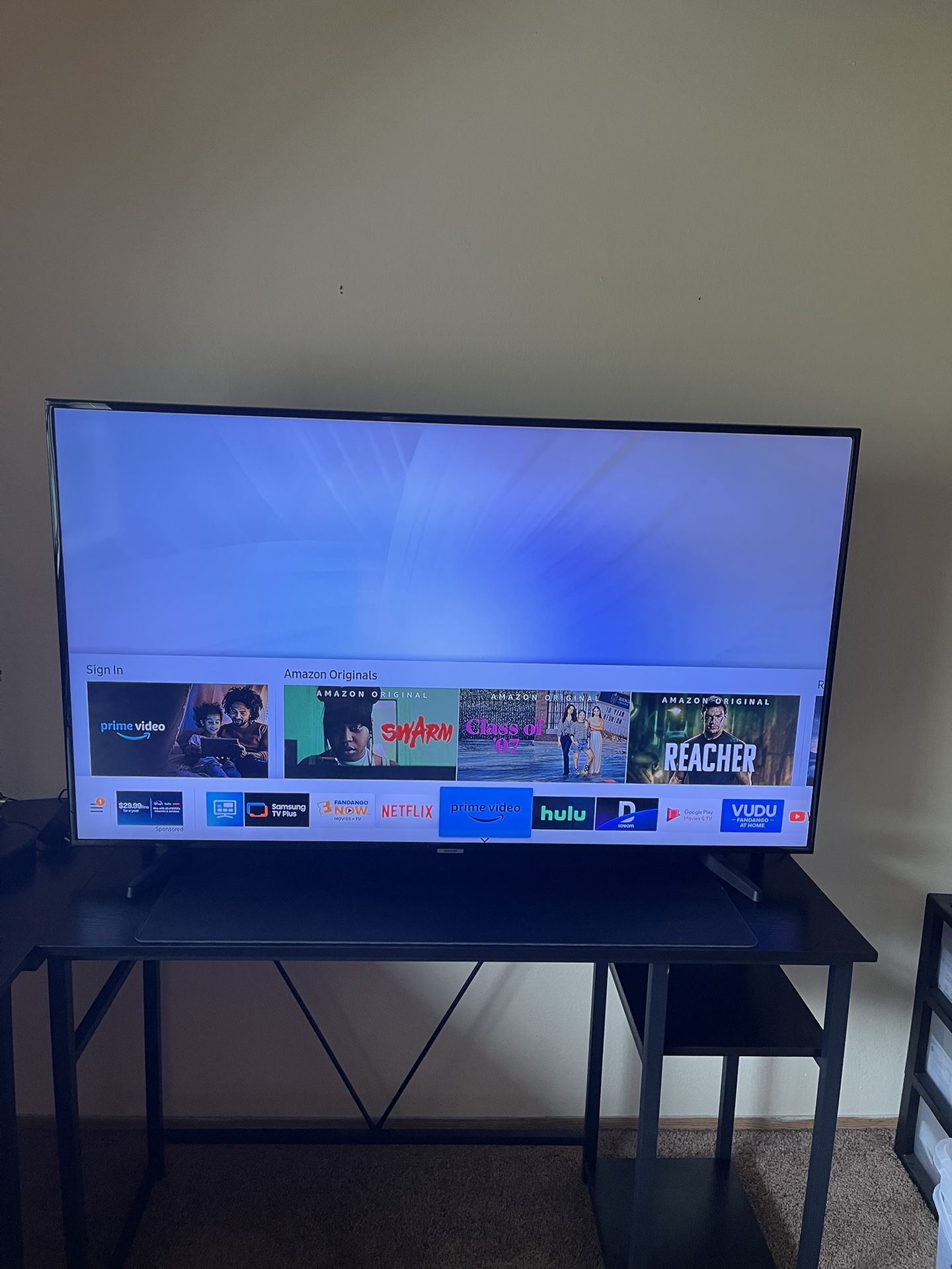 55in Samsung TV. 2020