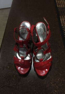 Red women shoes