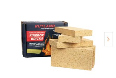 Rutland Firebox Bricks- 6ct ( New )